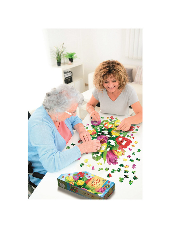 MADD CAPP,  Puzzle konturowe I AM - Tulipany 350 elem.