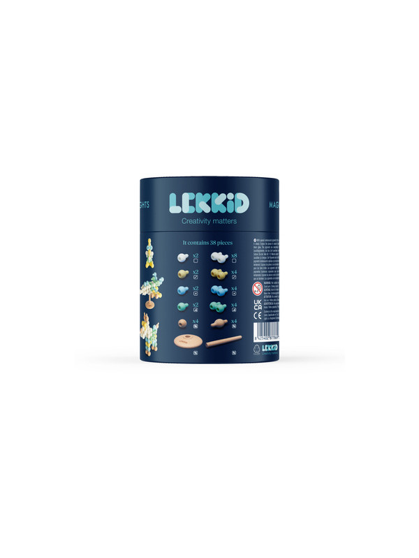 Lekkid, świecące silikonowe klocki konstrukcyjne - Magiczna lampa