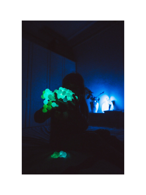 Lekkid, świecące silikonowe klocki konstrukcyjne - Magiczna lampa