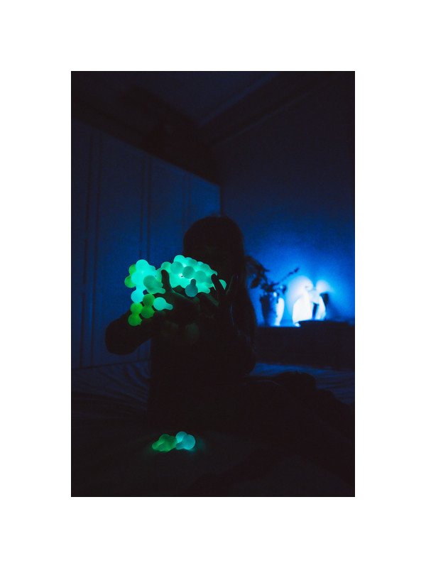 Lekkid, świecące silikonowe klocki konstrukcyjne - Magiczna lampa