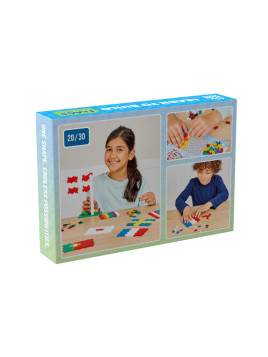 Plus-Plus, Plus-Plus, Mini Mix 700 szt. Flagi - Learn to build