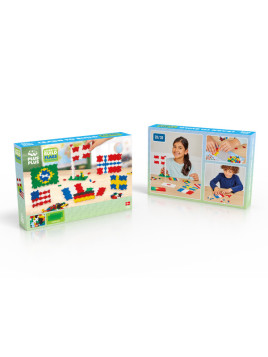 Plus-Plus, Plus-Plus, Mini Mix 700 szt. Flagi - Learn to build