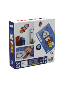 Plus-Plus Mini, Puzzle po numerach 500 szt - Rakieta