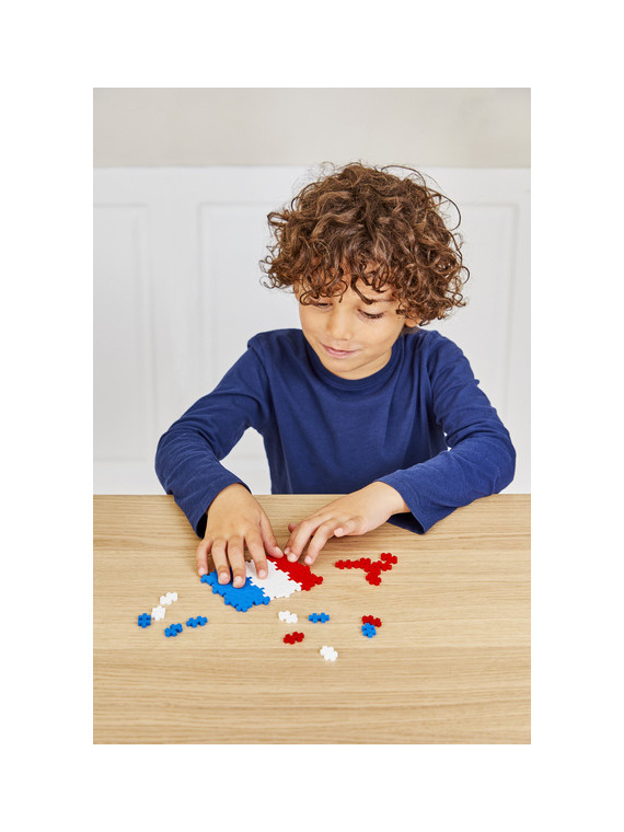Plus-Plus, Plus-Plus, Mini Mix 700 szt. Flagi - Learn to build