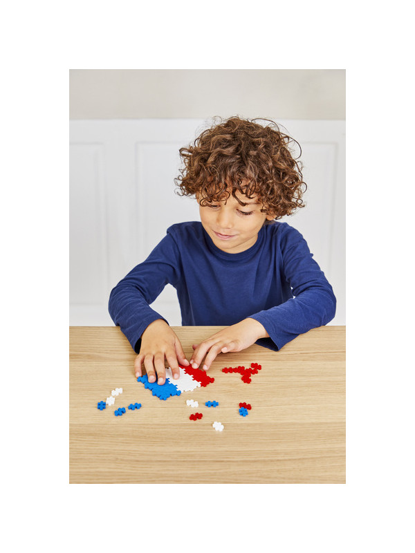 Plus-Plus, Plus-Plus, Mini Mix 700 szt. Flagi - Learn to build