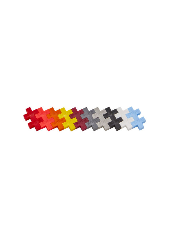 Plus-Plus Mini, Puzzle po numerach 500 szt - Rakieta