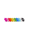 Plus-Plus Mini, Puzzle po numerach 250 szt - Jednorożec