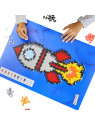 Plus-Plus Mini, Puzzle po numerach 500 szt - Rakieta