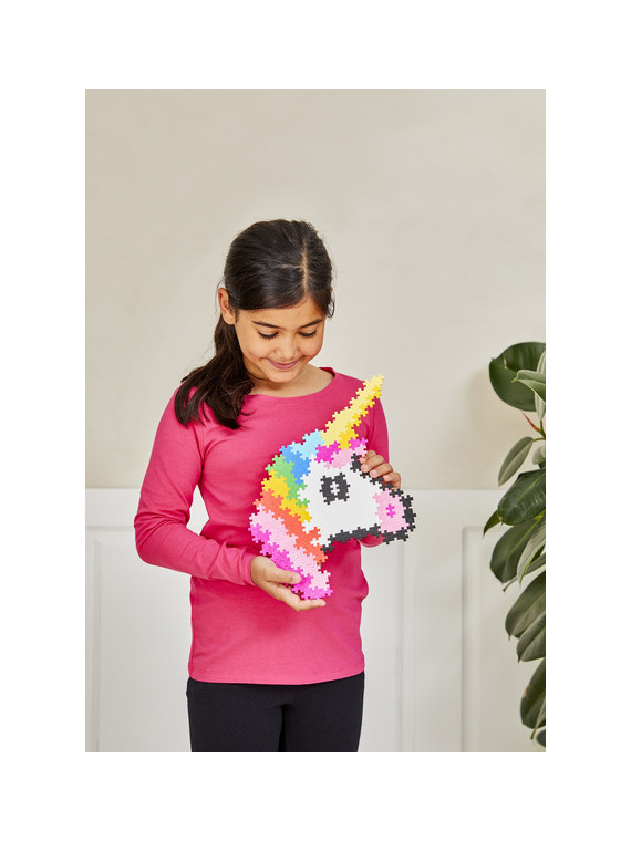 Plus-Plus Mini, Puzzle po numerach 250 szt - Jednorożec