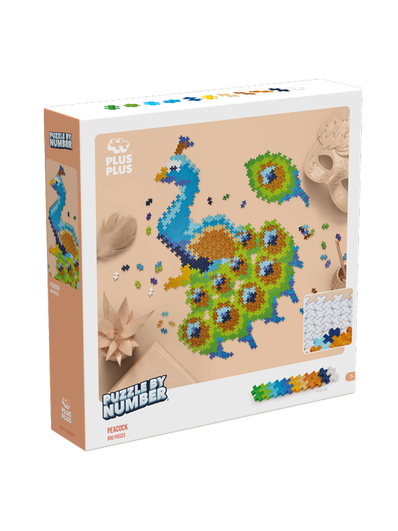Puzzle Plus Plus Mini Po Numerach 800 Sztuk Paw