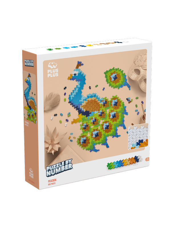 Puzzle Plus Plus Mini Po Numerach 800 Sztuk Paw