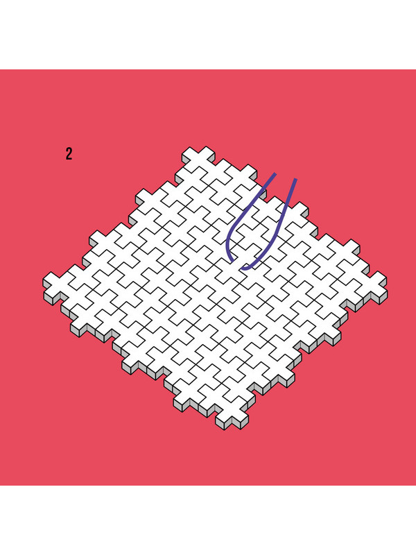 Plus-Plus Mini, Puzzle po numerach 250 szt - Jednorożec