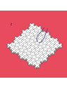 Plus-Plus Mini, Puzzle po numerach 250 szt - Jednorożec