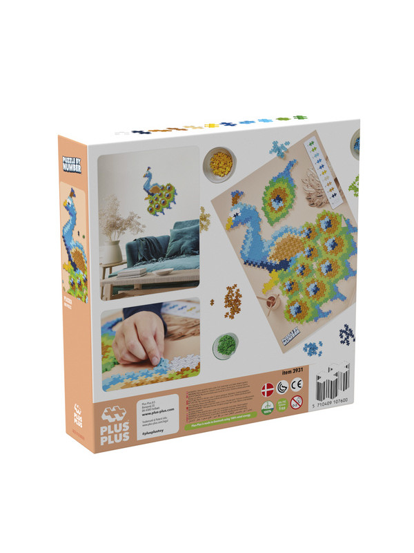 Puzzle Plus Plus Mini Po Numerach 800 Sztuk Paw