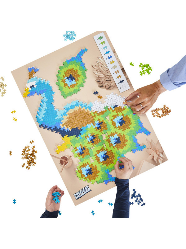 Puzzle Plus Plus Mini Po Numerach 800 Sztuk Paw