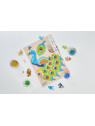 Puzzle Plus Plus Mini Po Numerach 800 Sztuk Paw