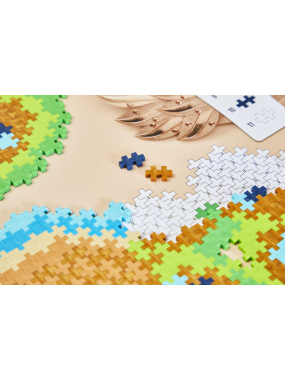 Puzzle Plus Plus Mini Po Numerach 800 Sztuk Paw