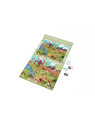 Scratch, 2 w 1 Puzzle magnetyczne i gra obserwacyjna - Diznozaury 80 el.