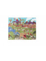 Scratch, 2 w 1 Puzzle magnetyczne i gra obserwacyjna - Diznozaury 80 el.
