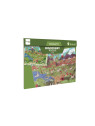 Scratch, 2 w 1 Puzzle magnetyczne i gra obserwacyjna - Diznozaury 80 el.