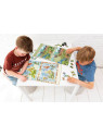 Scratch, 2 w 1 Puzzle magnetyczne i gra obserwacyjna - Diznozaury 80 el.