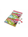 Scratch, 2 w 1 Puzzle magnetyczne i gra obserwacyjna - Farma 48 el.