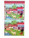 Scratch, 2 w 1 Puzzle magnetyczne i gra obserwacyjna - Farma 48 el.