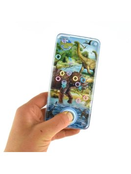 Gra wodna Dino 15 cm / 1 przycisk - mix wzorów