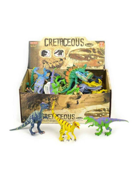 Duże Figurki Dinozaurów Zestaw 36 Sztuk 12-16  Centymetrów