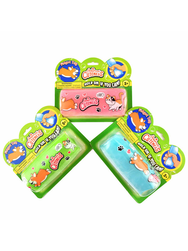 Wodny gniotek sensoryczny XL 13 cm kot/pies - display 6 szt