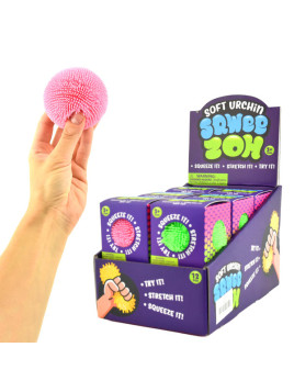 Gniotek sensoryczny antystresowy dla dzieci 7,3 cm -  12 sztuk