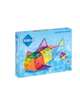 COBLO, magnetyczne klocki konstrukcyjne Basic 20 elem.