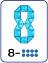 COBLO, magnetyczne klocki konstrukcyjne Basic 8 elem.