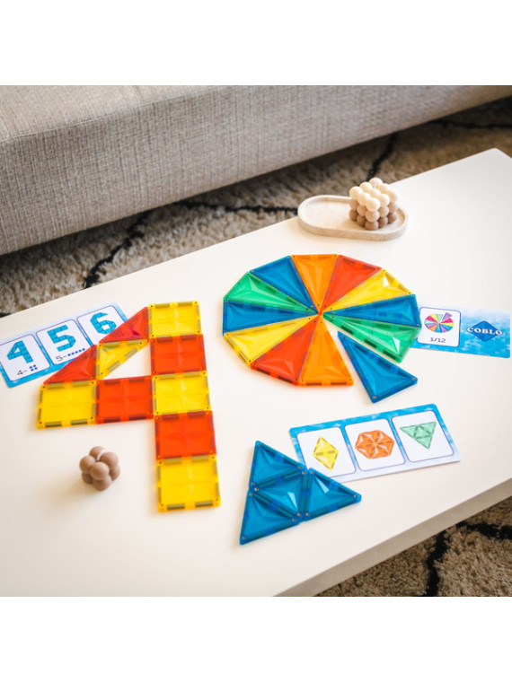 COBLO, magnetyczne klocki konstrukcyjne Basic 35 elem.