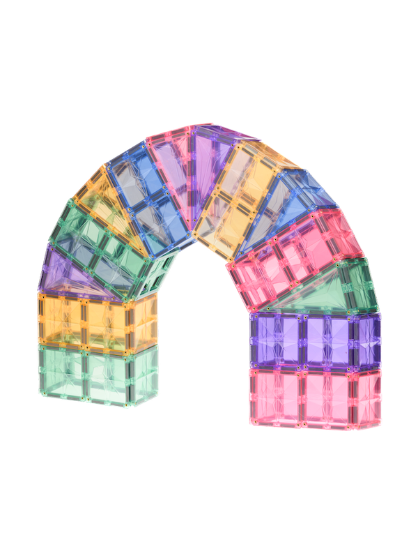 COBLO, magnetyczne klocki konstrukcyjne Pastel 35 elem.