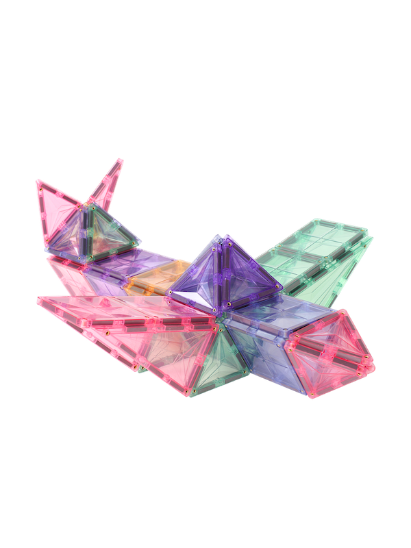 COBLO, magnetyczne klocki konstrukcyjne Pastel 100 elem.