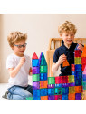 COBLO, magnetyczne klocki konstrukcyjne Basic 200 elem. + 74 edu zadania