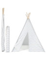 BOPPI, namiot teepee  - różowy