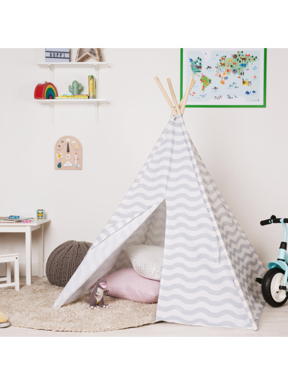 BOPPI, namiot teepee  - różowy