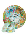 Okrągłe puzzle dla dzieci 58 cm - Boppi Zwierzęta Świata 150 el  USZKODZONE OPAKOWANIE RABAT 10%