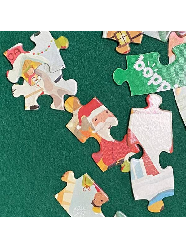 BOPPI, Puzzle okrągłe 58 cm - Christmas 150 elem.