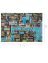 Puzzle sensoryczne dla 6 latków 8 BIT - Bopster Nowy Jork 500 el