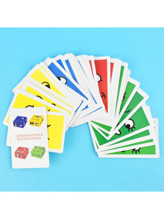 Gra Montessori - puzzle sensoryczne  Emocje USZKODZONE OPAKOWANIE RABAT 5%