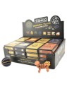 Drewniane mini puzzle 3D i 2D  - display 32 szt