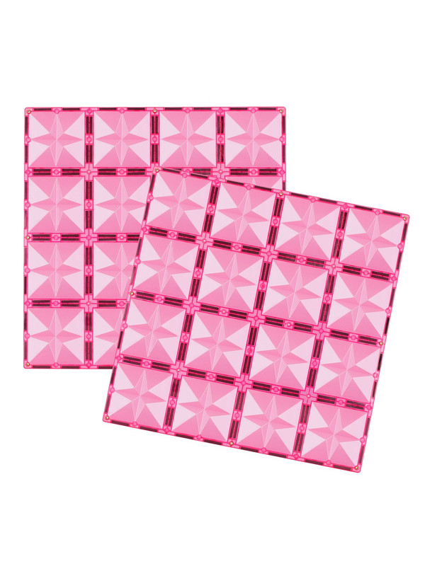 Klocki magnetyczne konstrukcyjne dla dzieci - Coblo 2 płyty 30x30