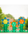 COBLO, magnetyczne klocki konstrukcyjne 6 płyt Hexagon 14 cm