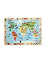Scratch, Puzzle obserwacyjne - Mapa świata 150 el.
