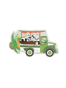 Puzzle Podłogowe Scratch Miasto 80 Elementów - uszkodzone opakowanie RABAT 5%