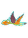 Scratch, 2 w 1 Puzzle podłogowe i pierwsze puzzle - Dinozaury 80 el.
