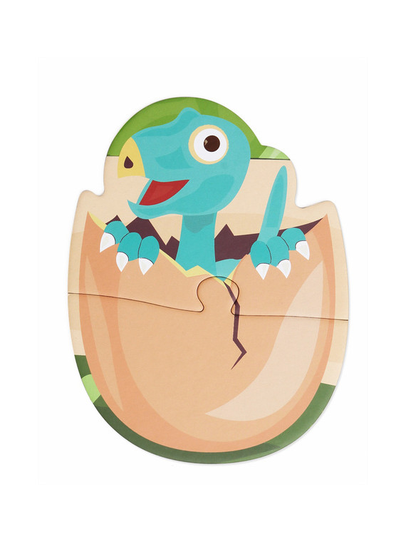 Scratch, 2 w 1 Puzzle podłogowe i pierwsze puzzle - Dinozaury 80 el.